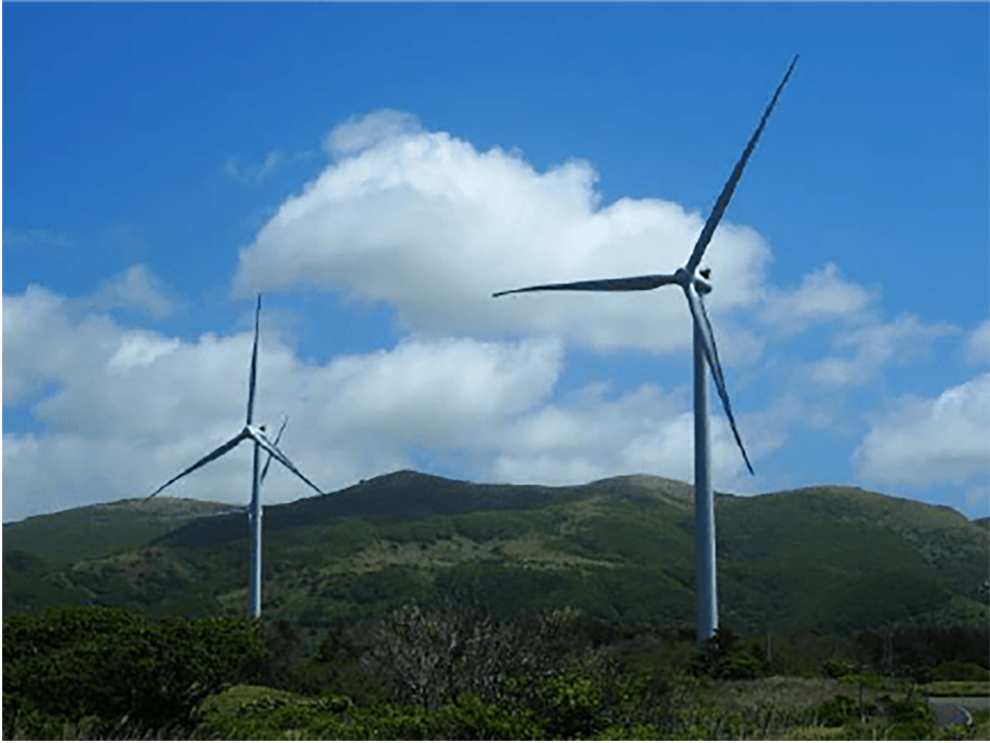 リエネ松前風力発電所（北海道松前町）