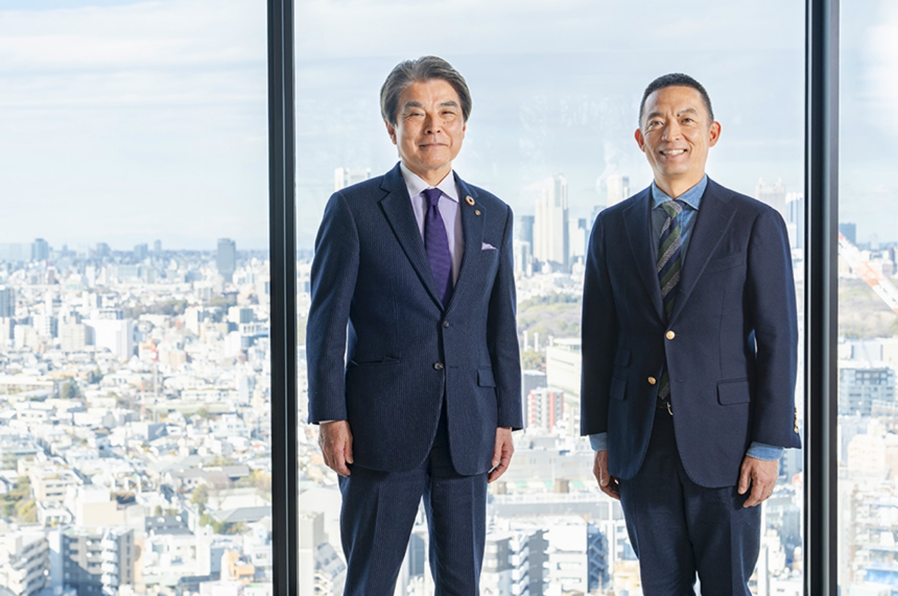 岡田社長、長谷部区長