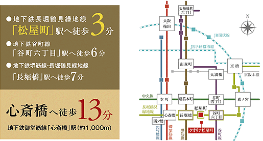 位置図（建設地）