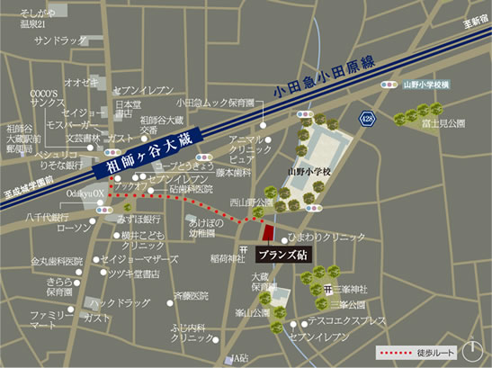 位置図(建設地)