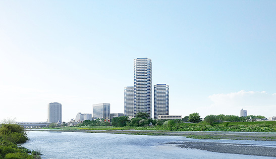 二子玉川ライズ タワー&レジデンス建物外観