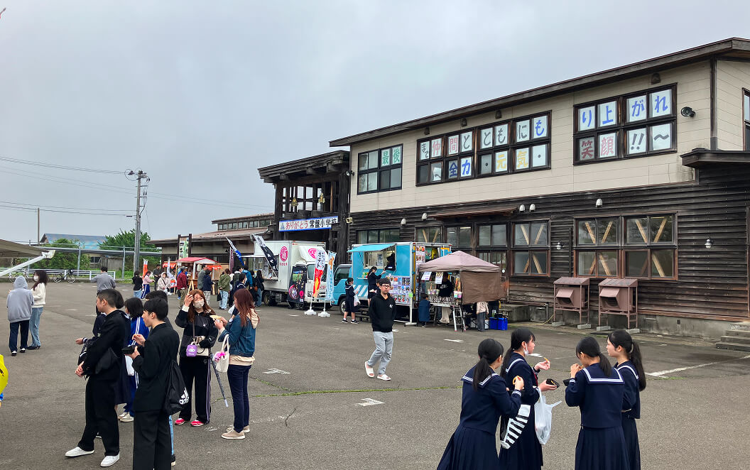 能代学園祭の様子1