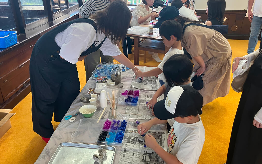 night picnic（男鹿）の様子1