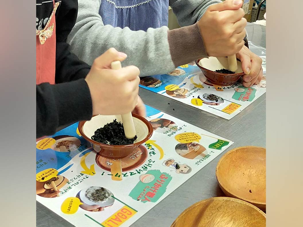 オリジナルふりかけづくり体験