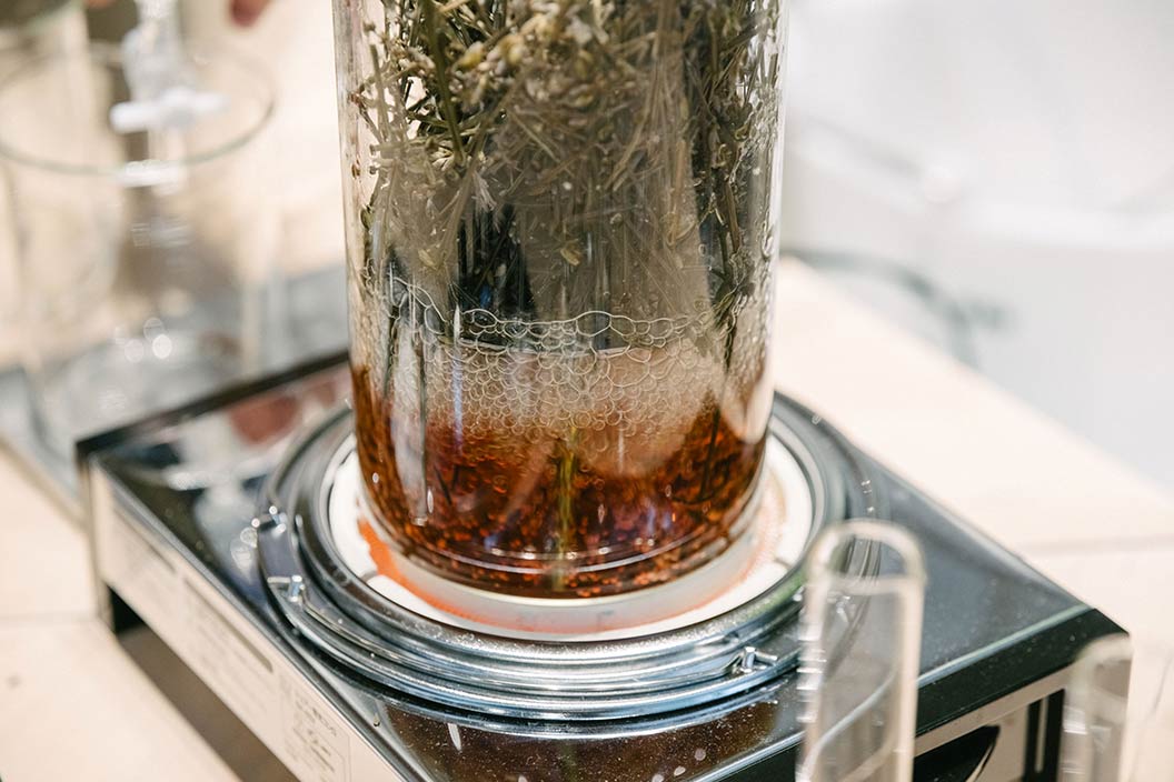 アロマ作りワークショップの様子2