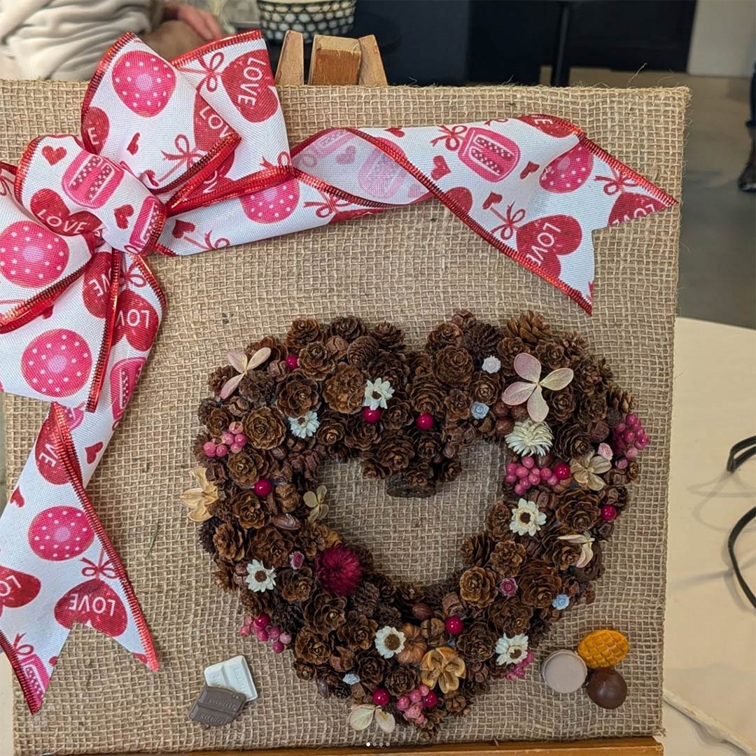 リース作りの様子3