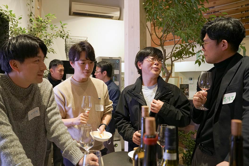 交流パーティの様子